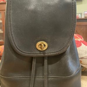 Coach mini backpack